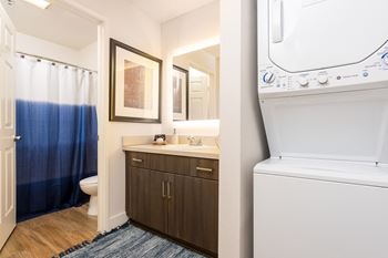 In unit wash/dryer